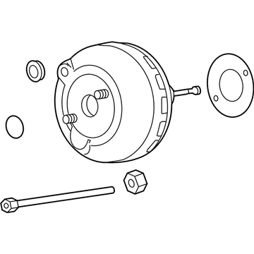 2014 Buick Verano Brake Booster - 13442086