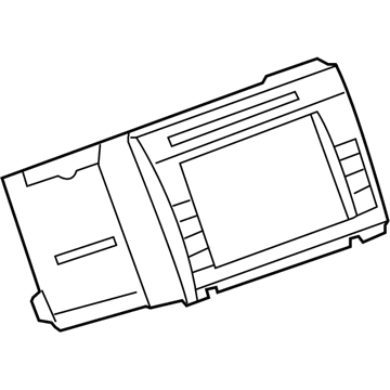 GM 20789653 Radio Assembly, Amplitude Modulation/Frequency Modulation Stereo & Audio Disc Player