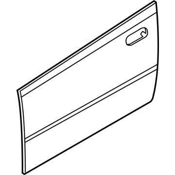 GM 96897331 Panel,Front Side Door Outer