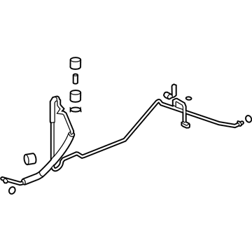 2012 Buick Enclave A/C Hose - 22875372