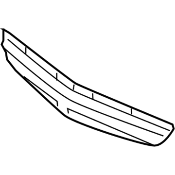 Saturn 22722230 Center Grille