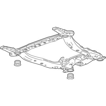 GM 84743893 Cradle Assembly, Drivetrain & Frt Susp