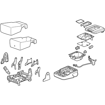 Chevy 22839574 Seat Assembly