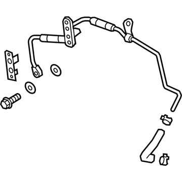 2017 Chevy Cruze Coolant Pipe - 55499164