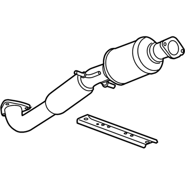 GM 20907480 Exhaust Front Pipe Assembly