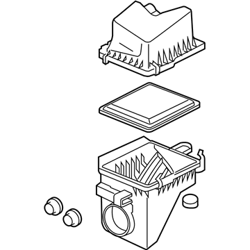 Saturn 22701270 Air Cleaner Assembly