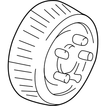 Chevy Astro Brake Drum - 15679733