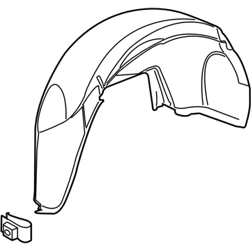 Buick 22782466 Wheelhouse Liner