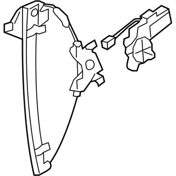 Chevy 23196465 Window Regulator