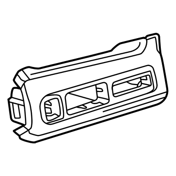 GM 84533941 Pad Assembly, I/P Tr *Fawn