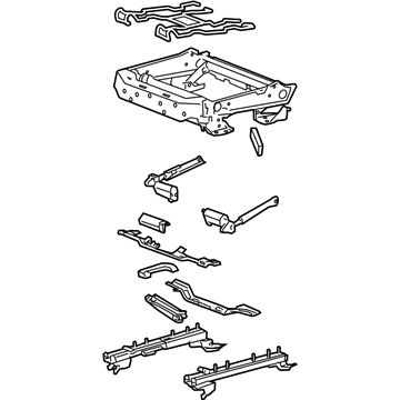 GM 20993910 Frame Assembly, Driver Seat Cushion