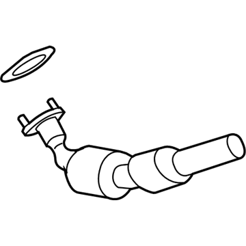 2010 Chevy Camaro Catalytic Converter - 22909888