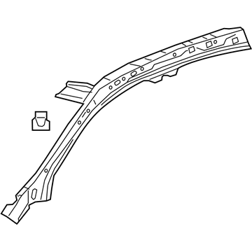 GM 22988046 Rail Assembly, Roof Inner Side