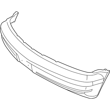 GMC 12382996 Bumper Cover