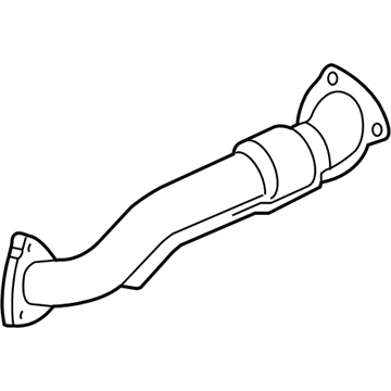 1991 Chevy Beretta Exhaust Pipe - 10087524