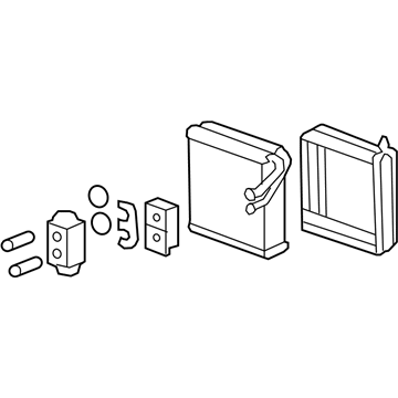 Chevy 22804121 Evaporator Core