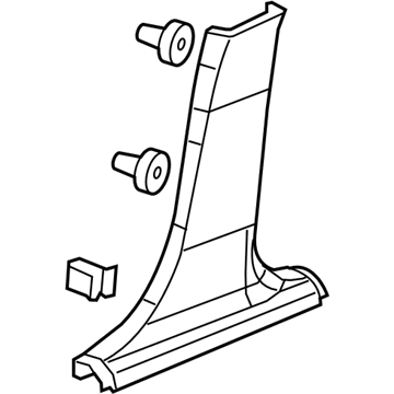 Chevy 42338295 Lower Center Pillar Trim