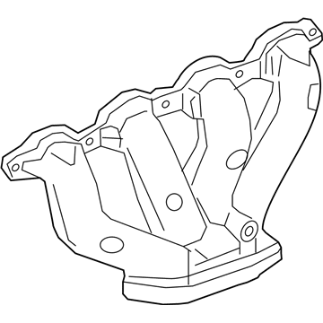 2018 Cadillac CTS Exhaust Manifold - 12629729