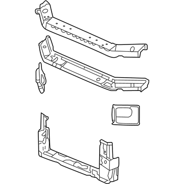 Buick 15856715 Radiator Support