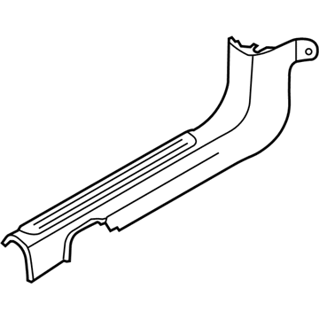 Chevy 96649830 Front Sill Plate