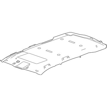 GM 84411400 Panel Assembly, Hdlng Tr *Grey R