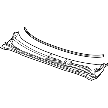 Chevy 95493727 Cowl Grille