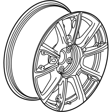 GM 84434287 Wheel, Front & Rr