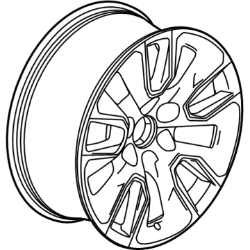 Chevy 23376222 Wheel, Alloy