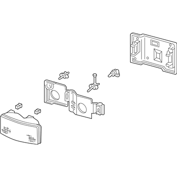 GMC 15034929 Headlamp Assembly