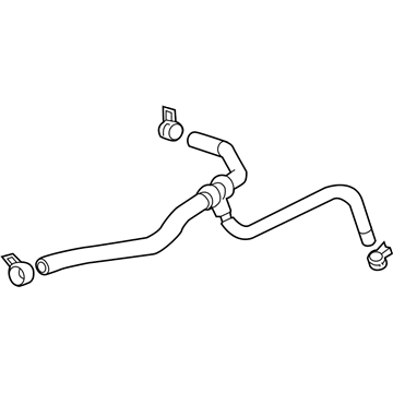 2016 Chevy Silverado 3500 HD Cooling Hose - 23428266