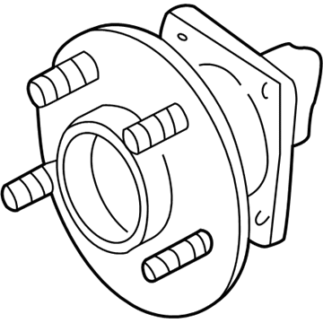 Cadillac 12413025 Hub & Bearing