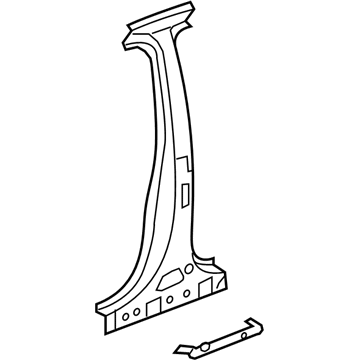 GM 23215976 Reinforcement Assembly, Ctr Plr Otr Pnl