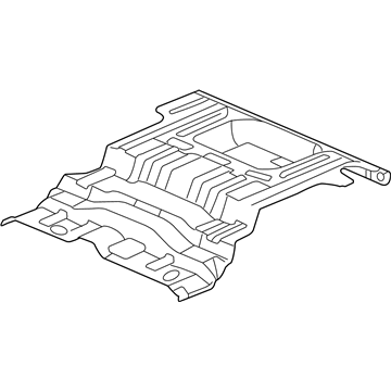 Chevy 25784607 Rear Floor Pan