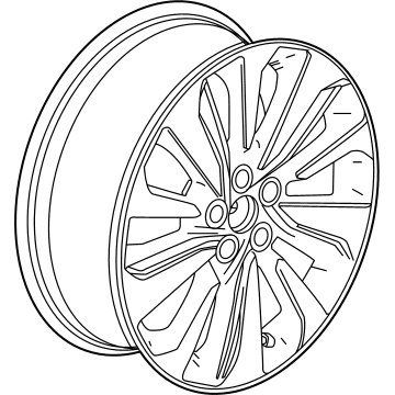 Buick 42671504 Wheel, Alloy