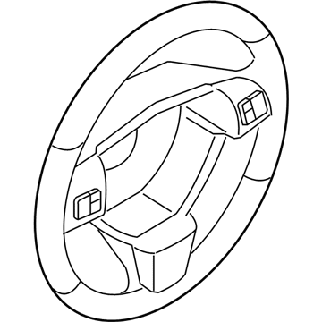 Saturn 13231661 Steering Wheel