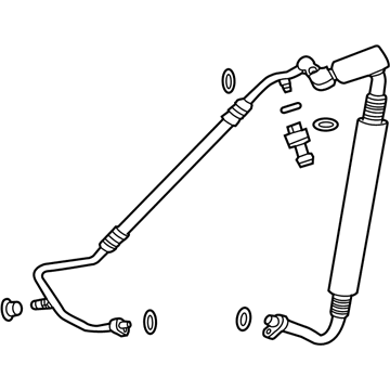 2016 Chevy Caprice A/C Hose - 92511787