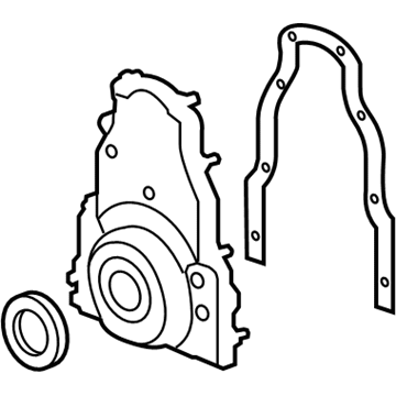 Cadillac 12600325 Front Cover