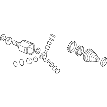 2013 Chevy Spark CV Joint - 94564026