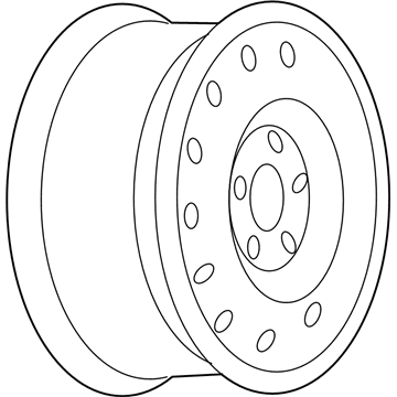 Pontiac 9595657 Wheel, Steel