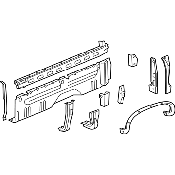 GM 22739523 Panel Assembly, Pick Up Box Side