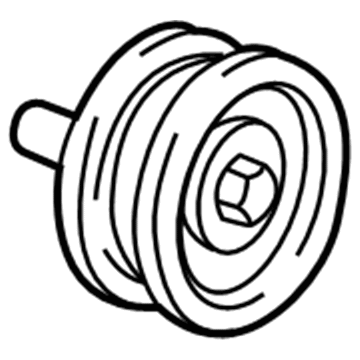 Chevy 12580774 Idler Pulley