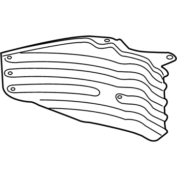 Chevy 20960982 Heat Shield