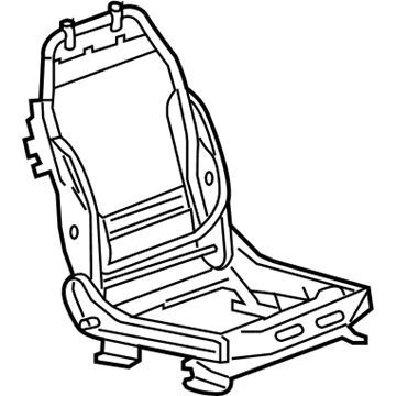 GM 15945307 Frame Assembly, Passenger Seat Ez, Entry 2Way Manual