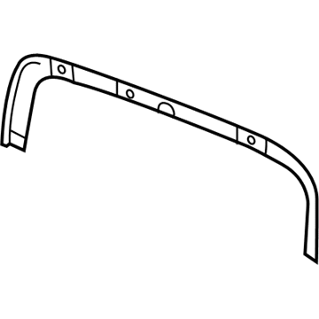 GM 15813760 Shield, Radiator Grille Sight