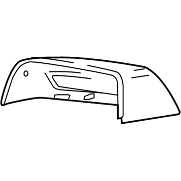 GMC 84291832 Mirror Cover