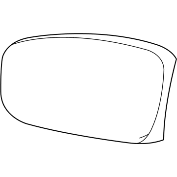 GM 22676402 Mirror Assembly,Outside Rear View, Rh Manual