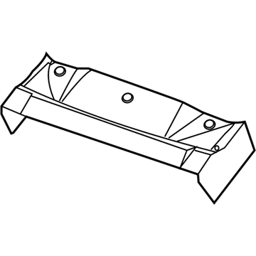 GM 10381295 Shield Assembly, Front Intake Air Duct Splash