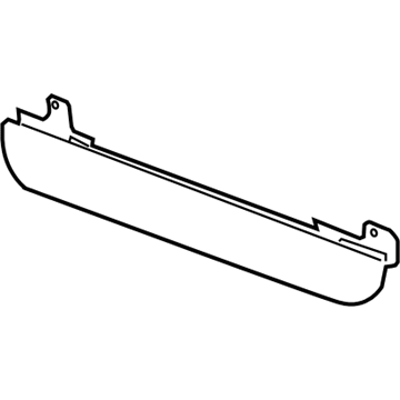 GM 25792391 Deflector, Radiator Air Lower