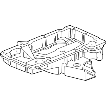 Chevy 12561828 Oil Pan