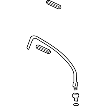 2004 Pontiac Vibe Cooling Hose - 88969164